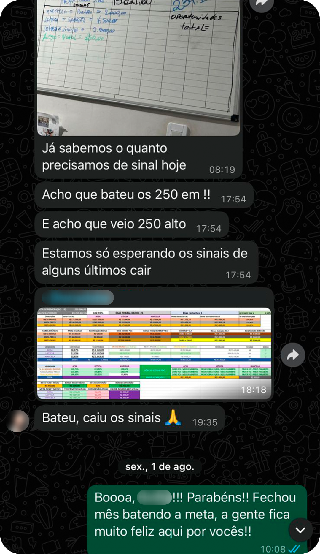 Depoimento de participante 3